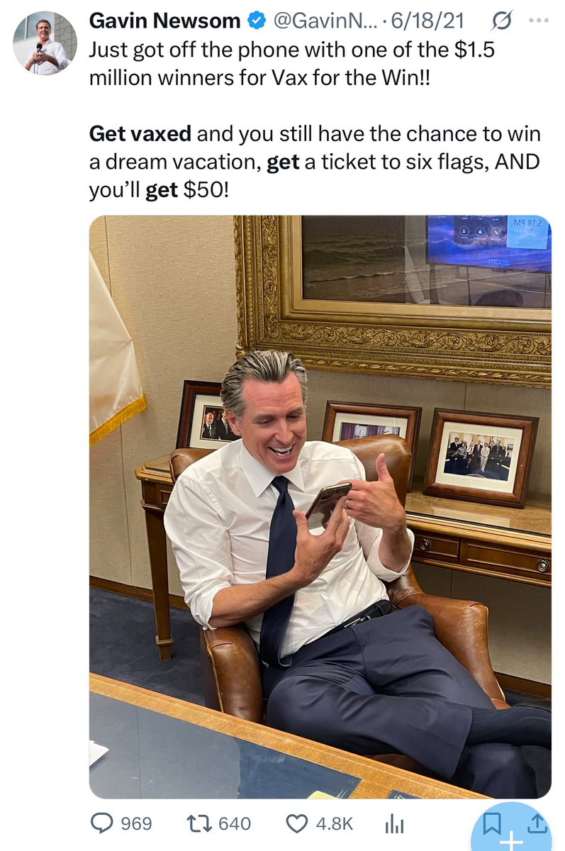 itsreallyleah's tweet image. Next time @GavinNewsom whines and moans about conservatives and Trump supporters, drop this post in his replies.