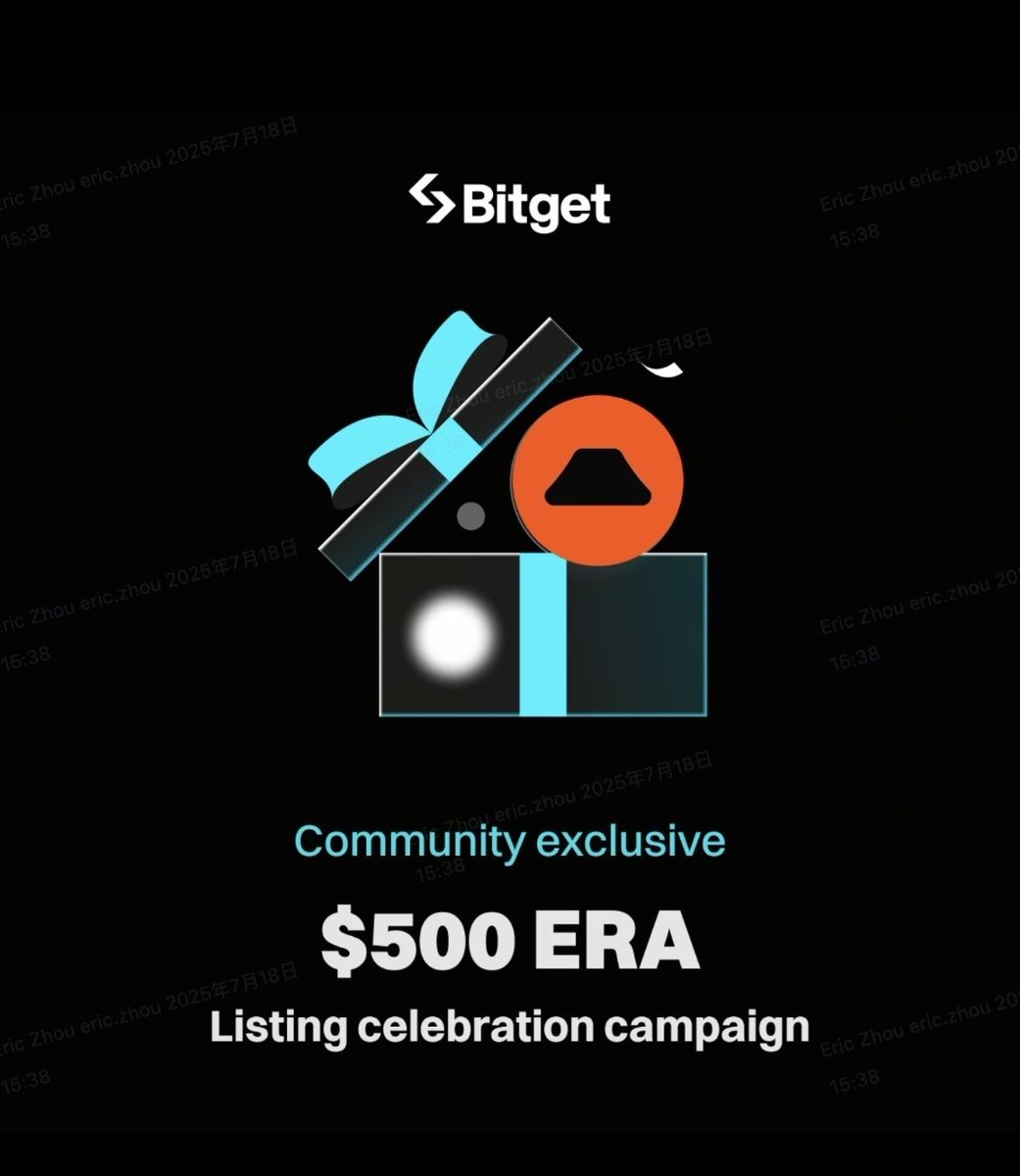 BitgetBEfans's tweet photo. Caldera $ERA x #Bitgetโฏโฏโฏ community celebration ๐
Join Bitget communities, engage, & share $500 ERA Rewards!
Event duration: July 18 - July 23, 09:00 AM (UTC)
To qualify:
๐น Join our official Telegram and Discord
๐น Check in daily by posting โ#ERAlistingBitget + your UID,โ
๐น Engage with at least 3 members each day $ fill in the gleam form below.
๐ Winners Selection:
Top 50 most active members will share the prize pool based on their message quality and engagements.
Letโs celebrate $ERA together โ join now and make every message count!
Join now ๐ https://t.co/1noaoTy0PY