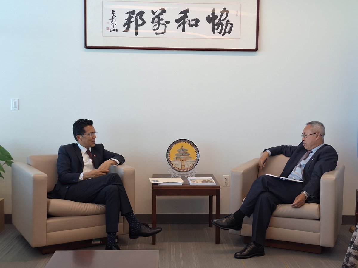 Nepal Mission to the UN (@nepalunny) on Twitter photo Amb <a href="/LokThapa2071/">Lok B Thapa</a> met with USG for Economic and Social Affairs H.E. Li Junhua today. They discussed Nepal’s roles and engagements in different UN processes. Also discussed were priorities of the upcoming Presidency of Nepal in the ECOSOC. Amb <a href="/LokThapa2071/">Lok B Thapa</a> met with USG for Economic and Social Affairs H.E. Li Junhua today. They discussed Nepal’s roles and engagements in different UN processes. Also discussed were priorities of the upcoming Presidency of Nepal in the ECOSOC.