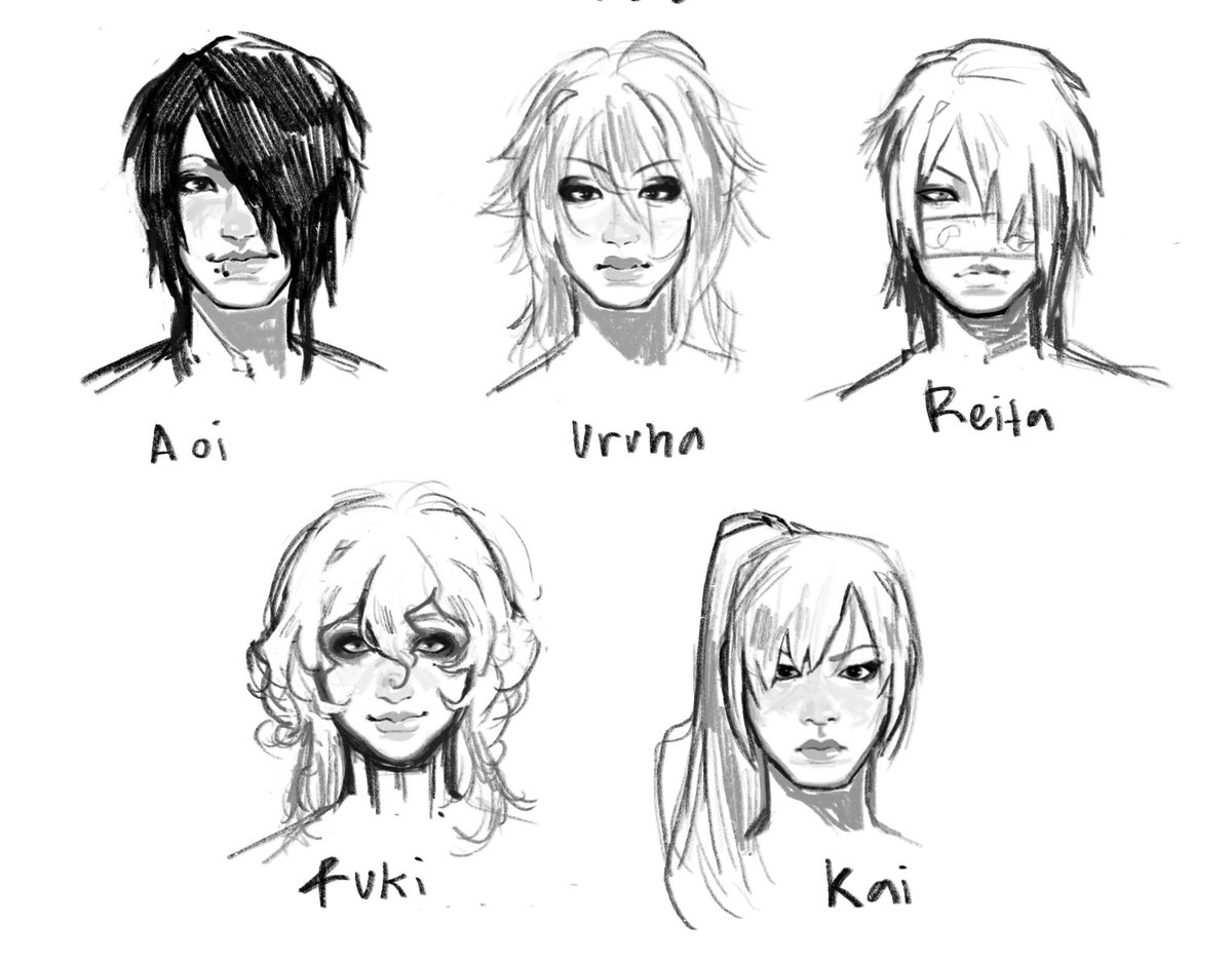 probably deleting later but it didnt go so bad plus also this being first time drawing ruki and kai (˶˃⤙˂˶)