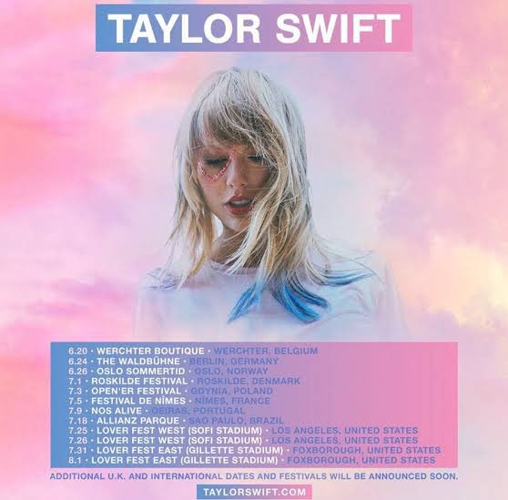 beepopofc's tweet image. E quando a Taylor Swift marcou uma turnê inteira de verão em festivais europeus e os dois únicos shows fora de festivais seriam no Brasil, no Allianz Parque.
