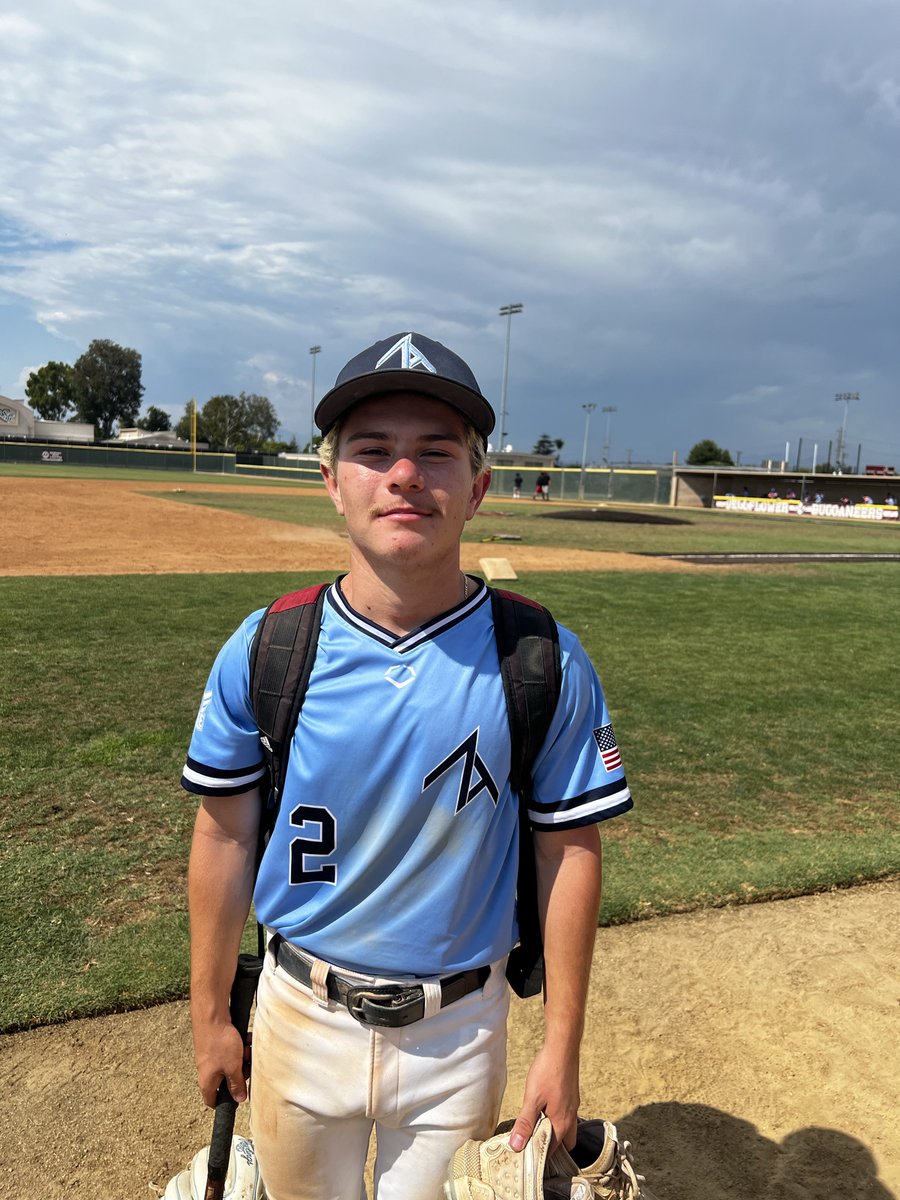 FiveToolCA's tweet photo. F: @ZTProspectsBW 15U Elite Mendi 4, Pilipinas Select SoCal 15U 3
PoG: Kayden Suchanek 3-4, 3B, 2 RBI, R, 2 SB https://t.co/0mgZMCDxHZ