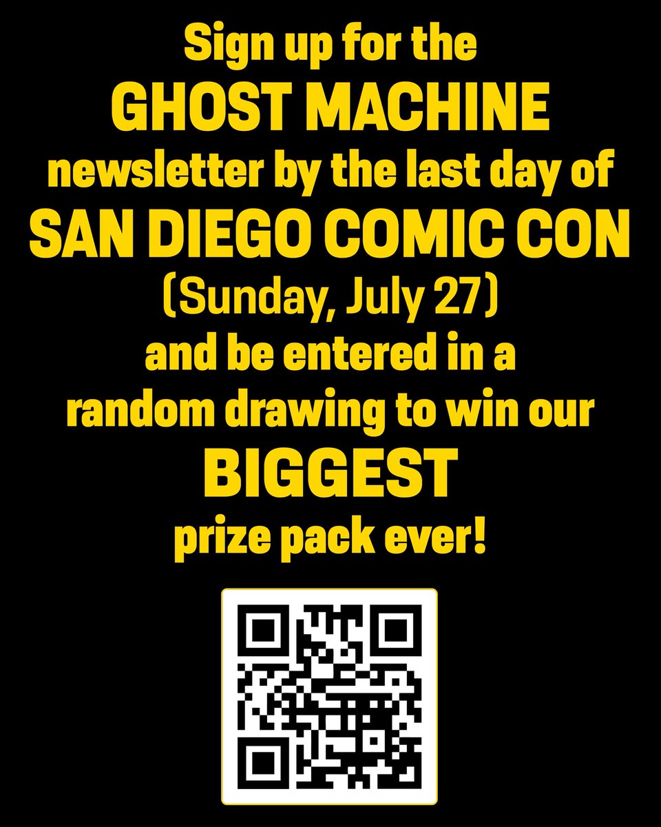 GhostMachinePro's tweet image. Sign up for the Ghost Machine newsletter to be automatically entered to win: ghostmachinepro.com/signup/