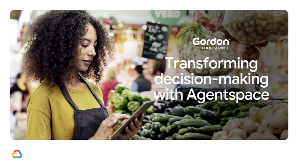 googlecloud's tweet image. Gordon Food Services, North America's largest family-operated food distribution company, is transforming decision-making across the organization with AI agents connected to its enterprise data—simplifying insight discovery and even recommending next steps.