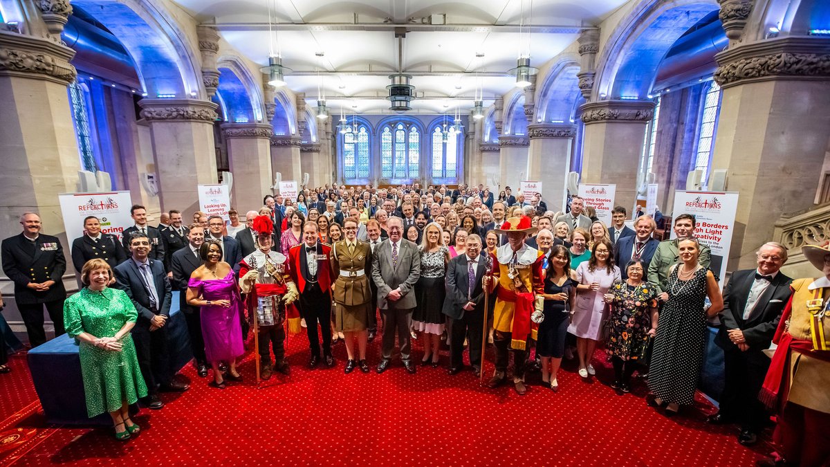 RichSalter's tweet image. A brilliant night at the 10th Reflections of The Lord Mayor Gala, hearing from Alderman Professor Michael Mainelli, the 695th Lord Mayor of London, who I had the honour to serve as ADC.
We also celebrated Nia, winner of the @stjohnambulance Stained Glass Roundel Competition. 🪟