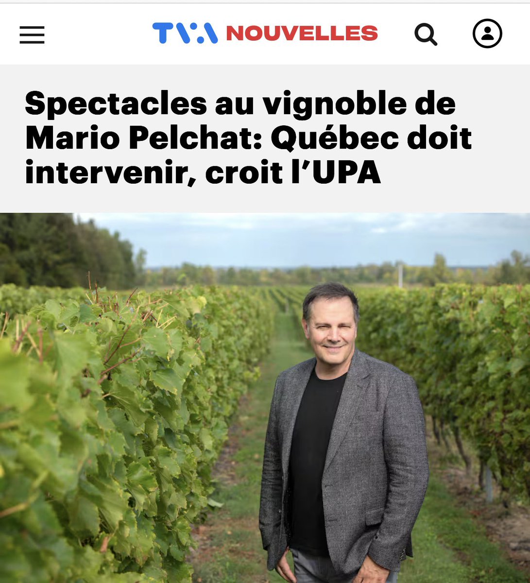 SamuelGrenier_'s tweet image. Mario Pelchat fait bien de présenter ses spectacles.
C’est exactement ce que le Québec doit devenir, une société d’entrepreneurs prêts à tout pour assurer sa propre survie, en bouscoulant les règles établies par des fonctionnaires dont les revenus sont garantis. Ce sont des…