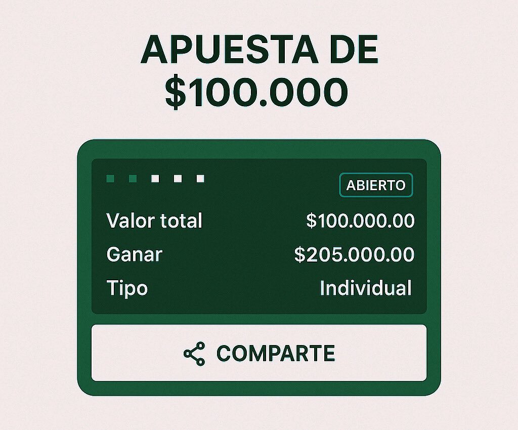 PickCristianRey's tweet photo. 🔐 DIEGO PALAFOX APUESTA MÁXIMA DE $100,000 MXN 💣

PÍQUENLE YA YAA Y SALE ❤️🔄❤️🔄 https://t.co/17RBsGoaiP