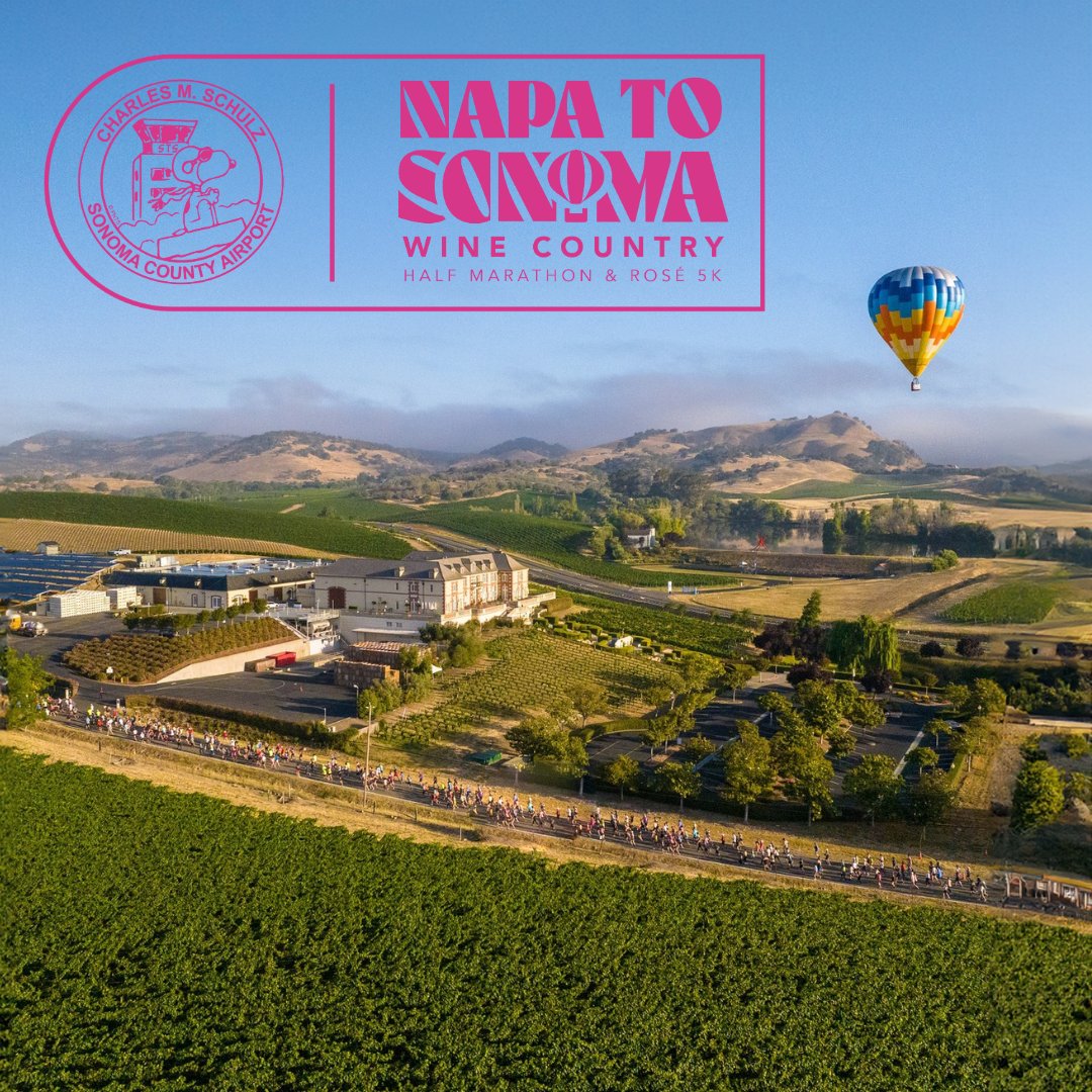 The race kicks off tomorrow!  The Charles M Schulz Napa to Sonoma Rose 5k and Half Marathon is upon us, and we're so excited for this weekend.

Tomorrow: The Rose 5K and Expo
Sunday: The Half Marathon!

We'll see you there!

#flysts 
#runninglife
#roseallday
#sonomacounty