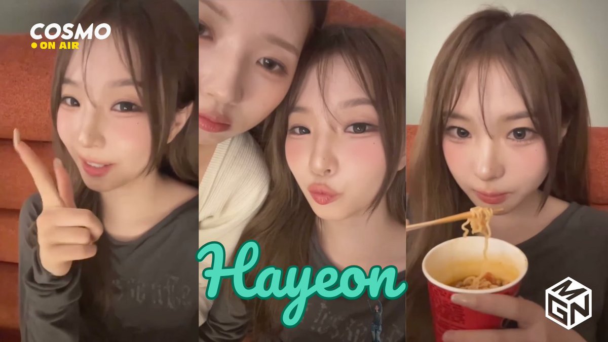 MangoNimYT's tweet image. ✅ [ENG SUB] tripleS Cosmo Live 250615 (Hayeon) - Ramyun 𝓁𝒾𝓀ℯ ℋ𝒶𝓎ℯℴ𝓃 (ft.Jiwoo) #tripleS #트리플에스 #トリプルS #cosmolive #Hayeon #하연 #Jiwoo #지우 

Video🔗: youtu.be/UvKHfViJ7Xg