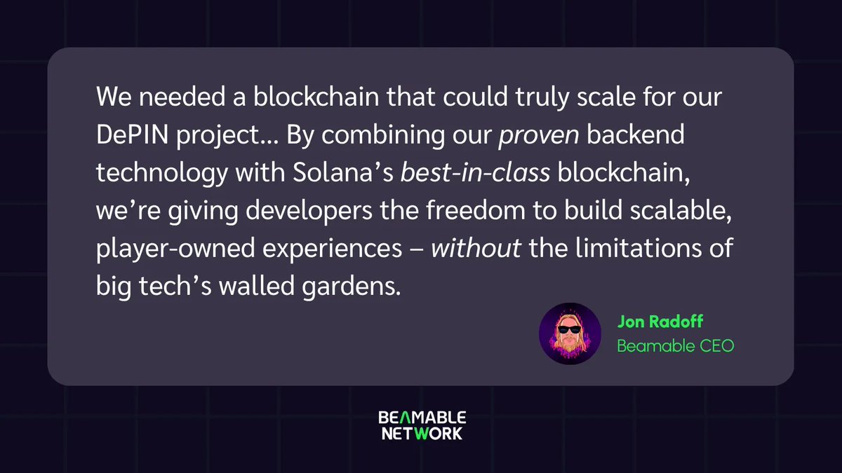 Why we chose Solana 🟣

→ Millions of users.
→ Billions of API calls.
→ Live services that simply cannot go down.