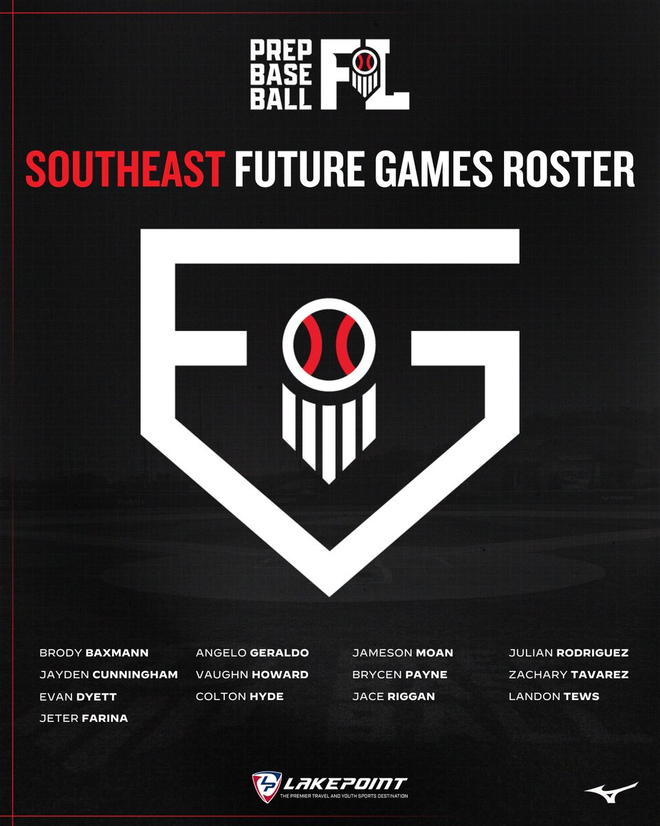 Prep Baseball Florida (@prepbaseballfl) on Twitter photo #๐๐๐๐ฆ๐
๐ & #๐๐๐๐ฆ๐๐จ๐ฎ๐ญ๐ก๐๐๐ฌ๐ญ ๐๐จ๐ฌ๐ญ๐๐ซ๐ฌ
Introducing the players from the Sunshine State who will be representing Team Florida and Team Southeast at the 2025 <a href="/prepbaseball/">Prep Baseball</a> Future Games.
#PBFG25
๐: loom.ly/EHhqwZQ #๐๐๐๐ฆ๐
๐ & #๐๐๐๐ฆ๐๐จ๐ฎ๐ญ๐ก๐๐๐ฌ๐ญ ๐๐จ๐ฌ๐ญ๐๐ซ๐ฌ
Introducing the players from the Sunshine State who will be representing Team Florida and Team Southeast at the 2025 <a href="/prepbaseball/">Prep Baseball</a> Future Games.
#PBFG25
๐: loom.ly/EHhqwZQ