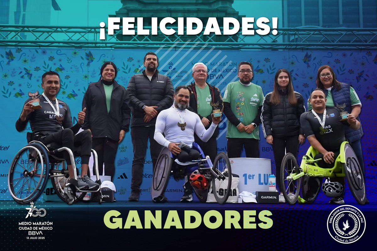 Medio Maratón de la Ciudad de México BBVA tweet media