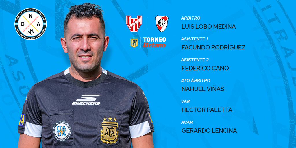 ArbitrajeAFA's tweet image. 🏆 #TorneoBetano
🗓 Fecha 2
⚽ @InstitutoACC - @RiverPlate
⏱ 21
🧑⚖️ Cuerpo arbitral 👇