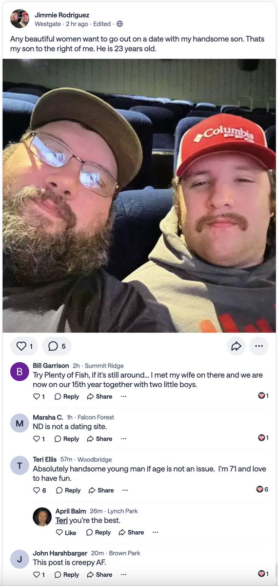 3DGunBuilder's tweet image. Checking in on NextDoor is always solid comedy lmao