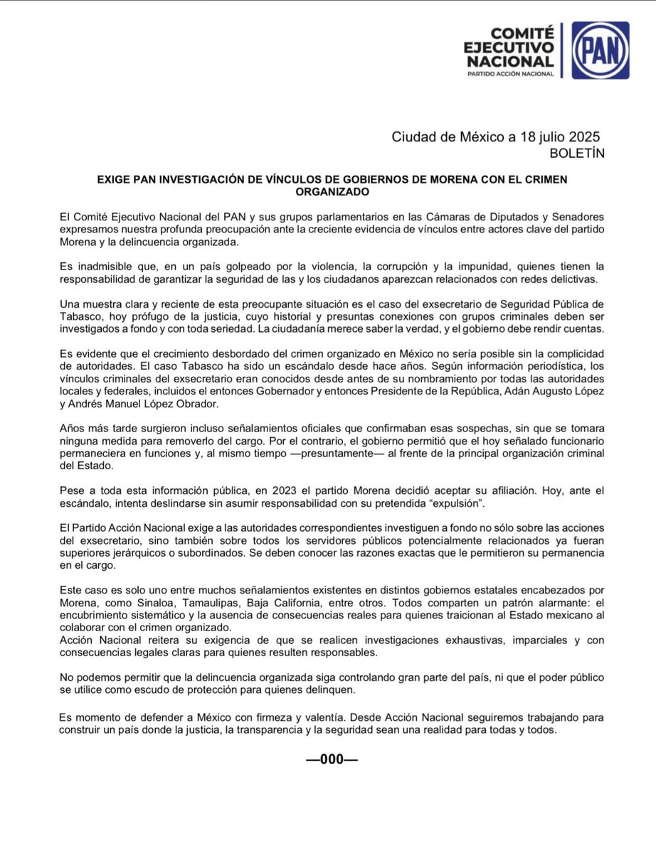 Acción Nacional tweet media