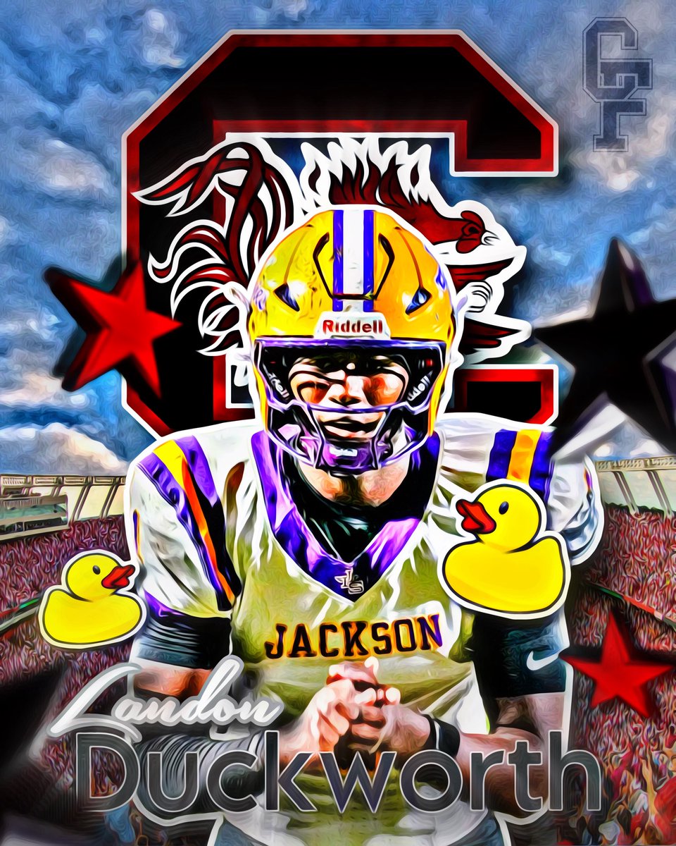 The Carolina Faithful (@cockyfaithful2) on Twitter photo BREAKING: 4 ⭐️ QB Landon Duckworth has RE-committed to Shane Beamer and the Gamecocks!
“Quack-Quack! He’s baaaack!”
<a href="/LandonDuckworth/">Landon “DUCK🦆” Duckworth</a> | <a href="/GamecockFB/">South Carolina Football</a> BREAKING: 4 ⭐️ QB Landon Duckworth has RE-committed to Shane Beamer and the Gamecocks!
“Quack-Quack! He’s baaaack!”
<a href="/LandonDuckworth/">Landon “DUCK🦆” Duckworth</a> | <a href="/GamecockFB/">South Carolina Football</a>