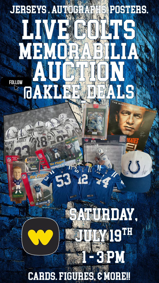 aklee51's tweet image. DON’T FORGET COLTS FANS!!

#Colts #ForTheShoe