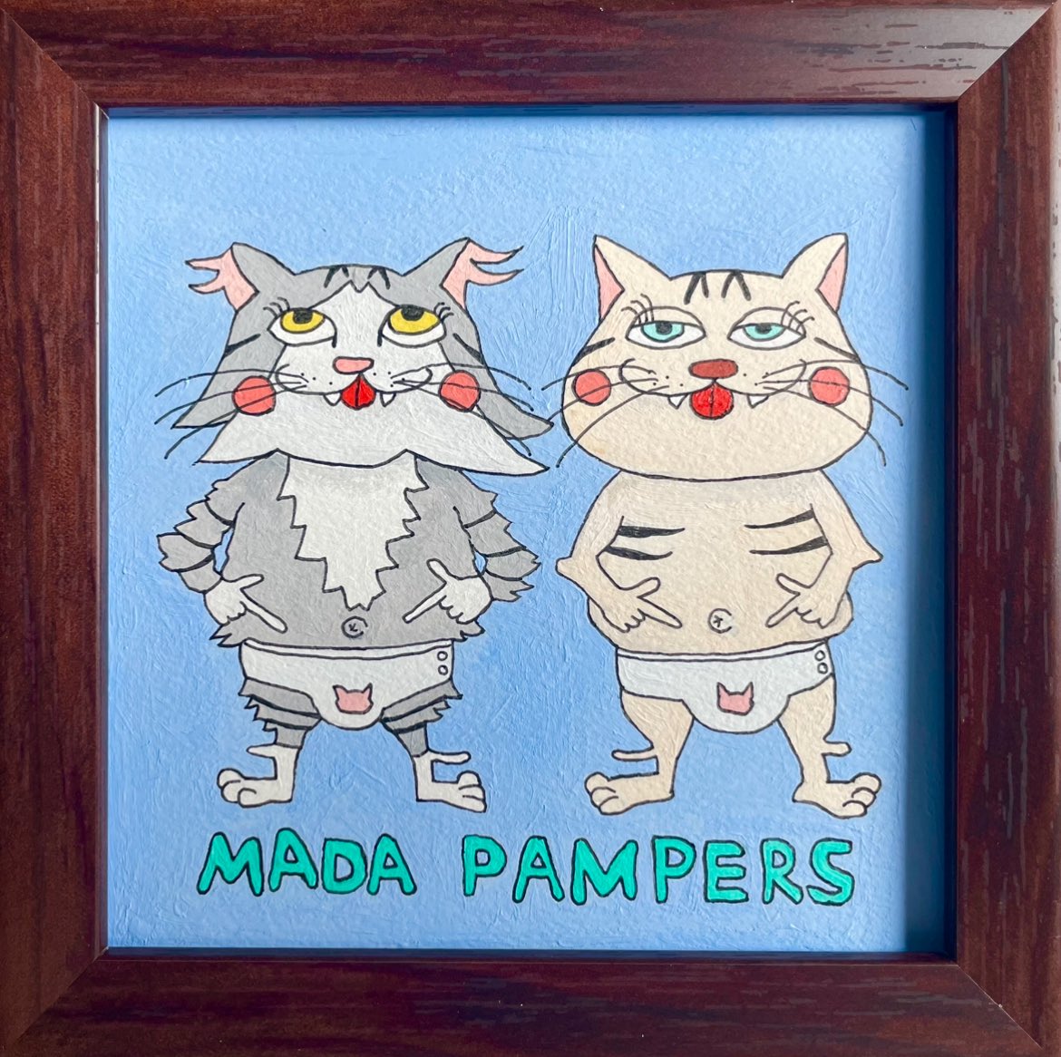 necoze_art's tweet image. # 352 MADA PAMPERS
まだ?パンパースなん?って子居るよね
自信をもとう‼︎
#猫 #画家 #art #NECOZE #猫好きさんと繋がりたい #cat #drawing #portrait #illustration #latenightdj #curtismayfield #パンパース