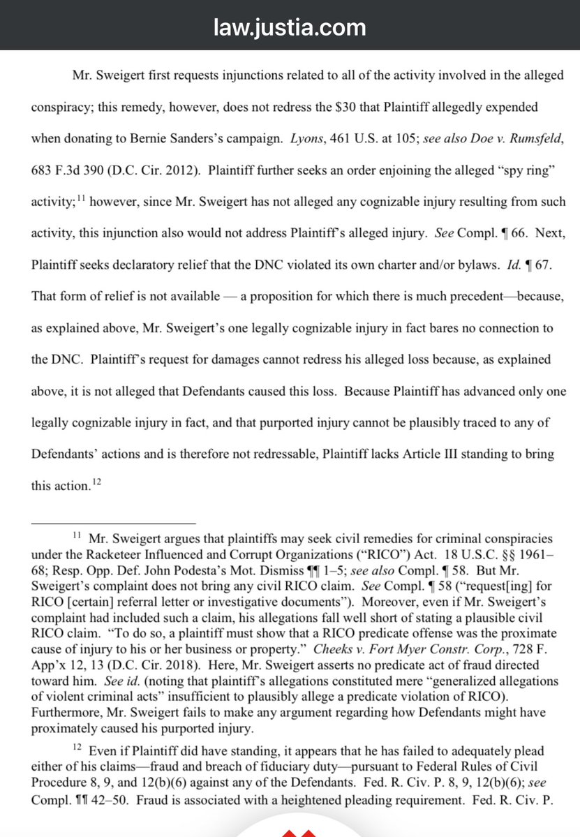 RealGeorgeWebb1's tweet image. Now that we know the Wall Street Journal article is going to bebtraced to ghost writer Glenn Simpson and bagman John Podesta, here is my lawsuit against the cabal in 2017. The only way Glenn Simpson escaped Court was by hiding from service. This lawsuit took down both Podesta…
