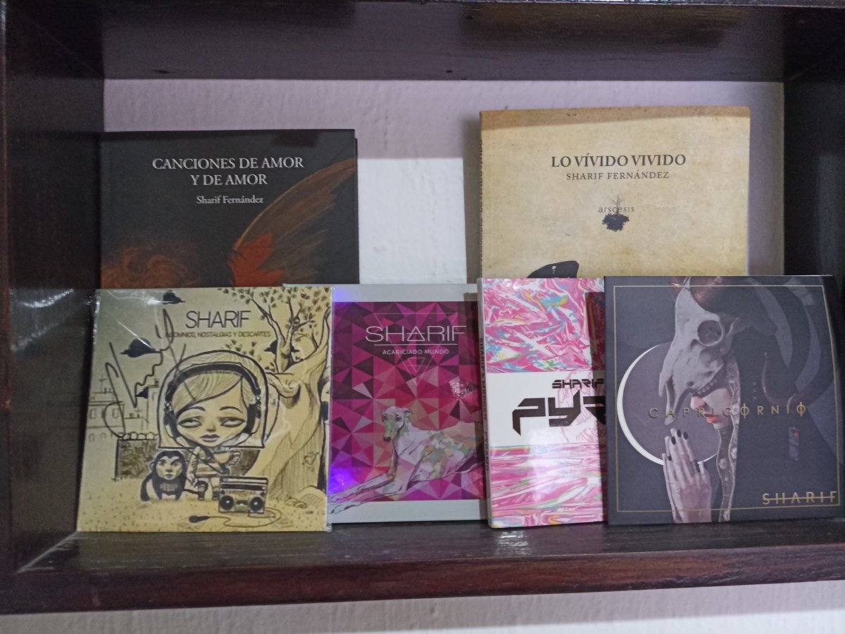 Espero algún día completar la discografia del grande. El nuevo libro el sábado sin falta. <a href="/SharifFernandez/">Sharif Fernandez</a>