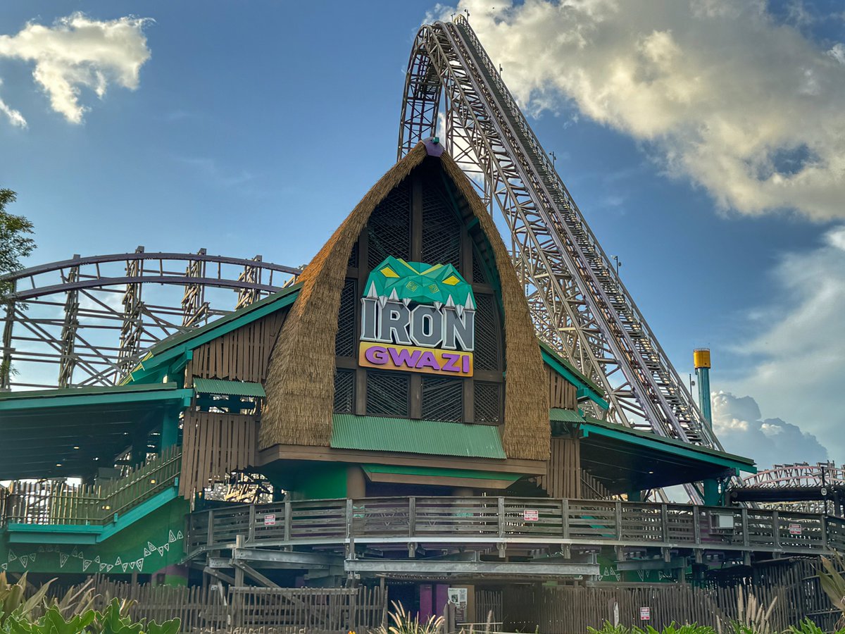 First time on Iron Gwazi in 4 years and only my second ride. 

Such a great ride. Vengeance has more wtf moments, but Gwazi is more enjoyable. 

Also I forgot how bad ops are at United (not airlines) parks. That’s probably the one consistent across all owners of the chain.