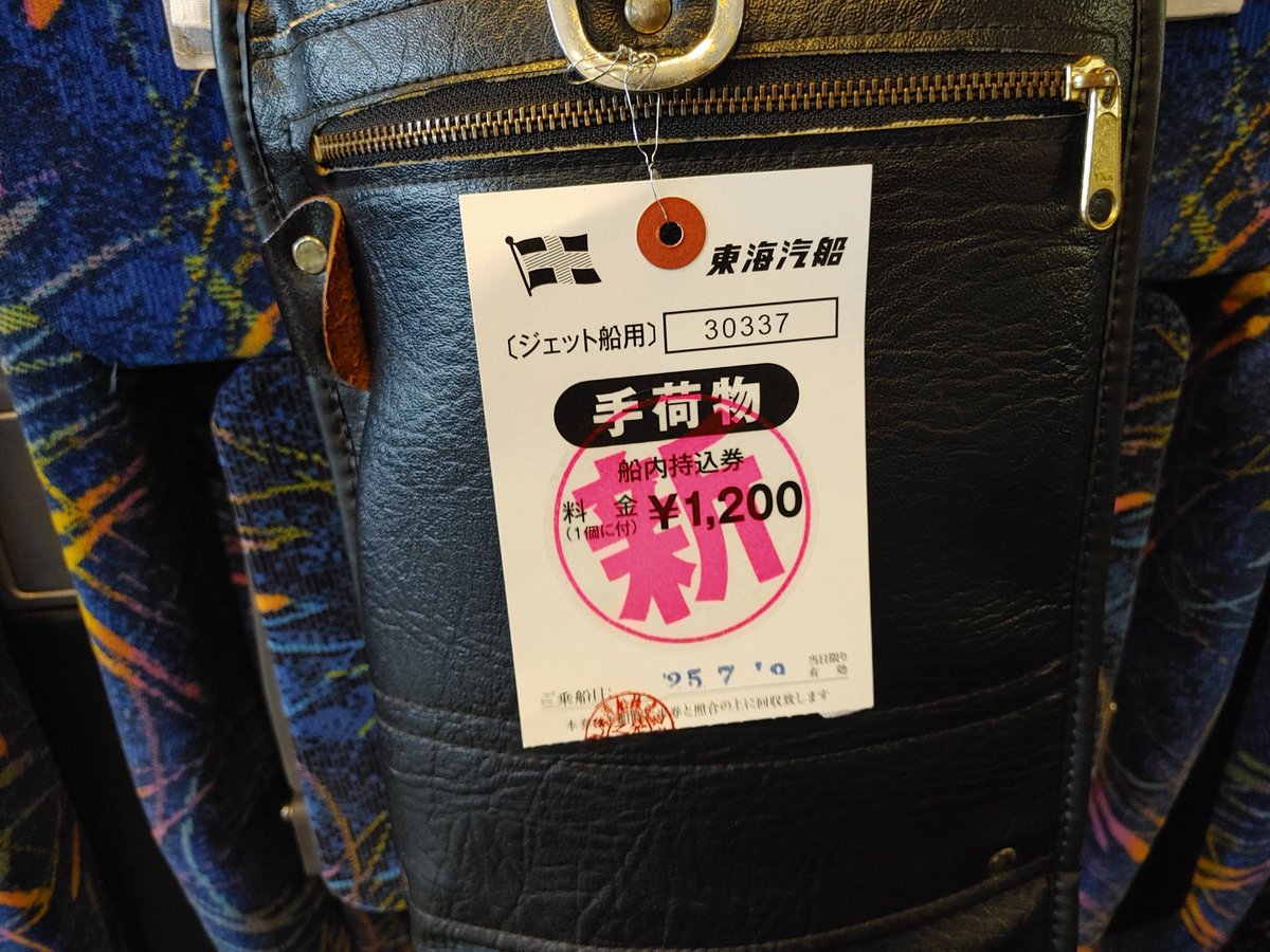 DECCAPYES's tweet image. ミューブラチーム御一行さま、新島に向かって竹芝を出ました💨
良い旅になりますように🎸🎣🩲✨