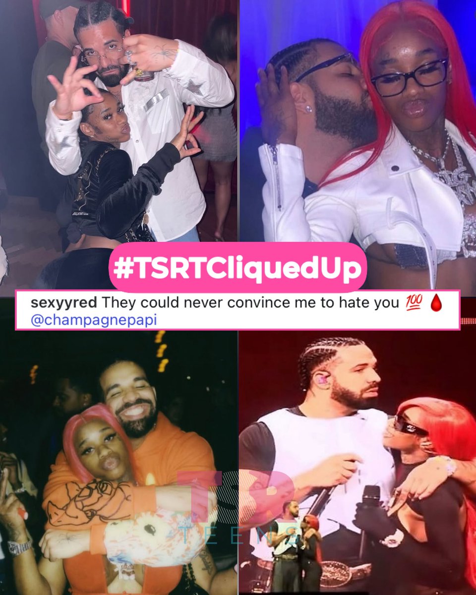 shaderoomteens's tweet image. Sexyy Red showing love to Drake with a lil appreciation post ๐ซถ๐พโค๏ธ (โ๐ฝ: #TSRStaffKH)