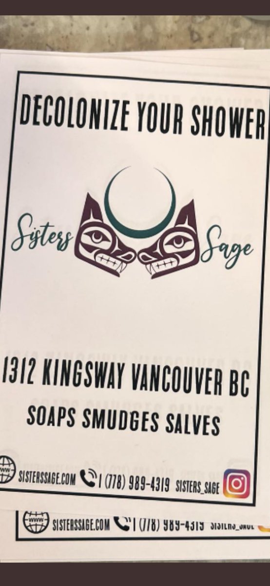 JimMcMurtry01's tweet image. VANCOUVER STORE
Pride soap
Decolonizing scent
Muslim spinoffs
credit @FrancesWiddows1