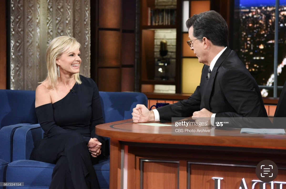 GretchenCarlson's tweet image. I first appeared in this NYC studio w/ @Letterman in the fall of 1988 as the new Miss America and then years later with @StephenAtHome after my harassment story at Fox News when I wrote my book #BeFierce. 1 of them asked me out (in a fun way). Guess who! Sad to see this show go!