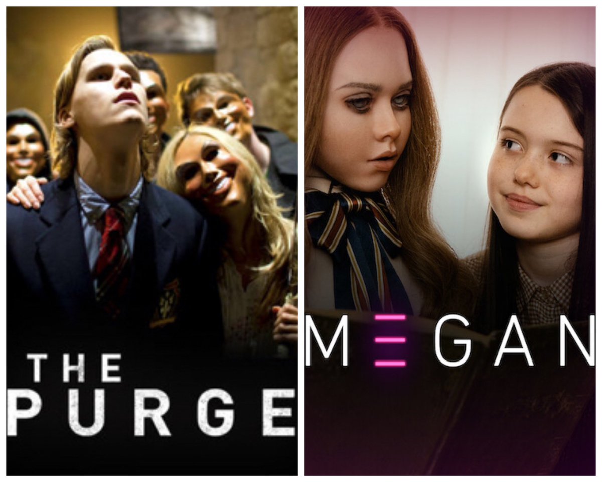 Which film would you rather watch? 👀🤔

-The Purge (2013)

-M3gan (2022)