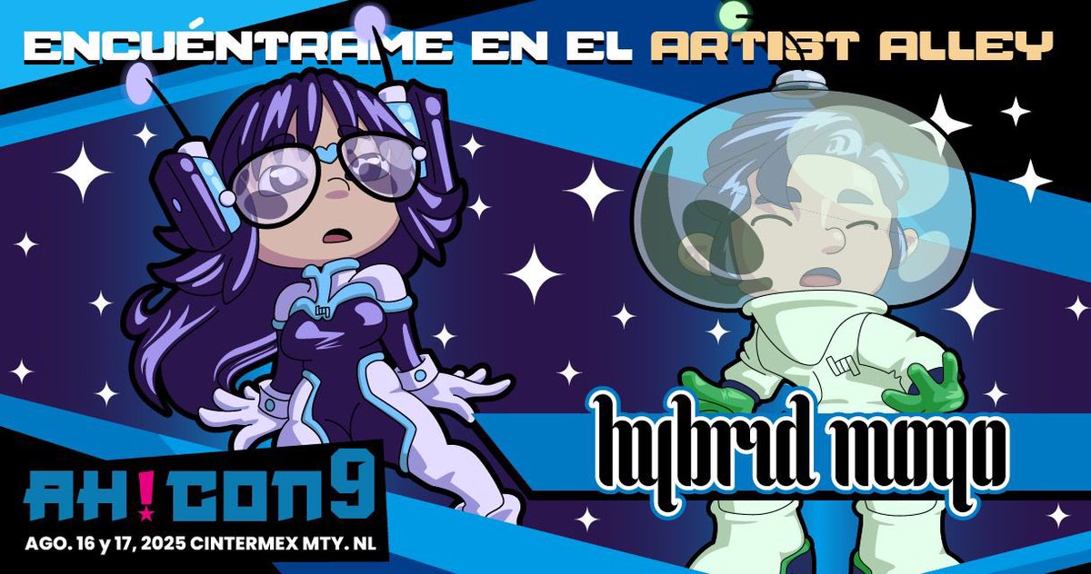 no olvides pasar por tu comisión 😏con <a href="/HybridMoyo/">HybridMoyo🔞</a> este 16 y 17 de Agosto en la AH!CON9 que estará más picante que nunca, boletos en ahcon.mx