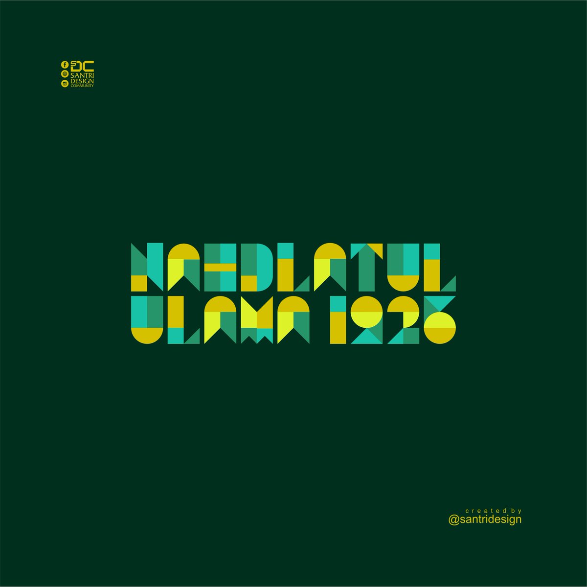 santriDesign's tweet image. Nahdlatul Ulama seri Modern Style #retrodesign #nahdlatululama #santridesign