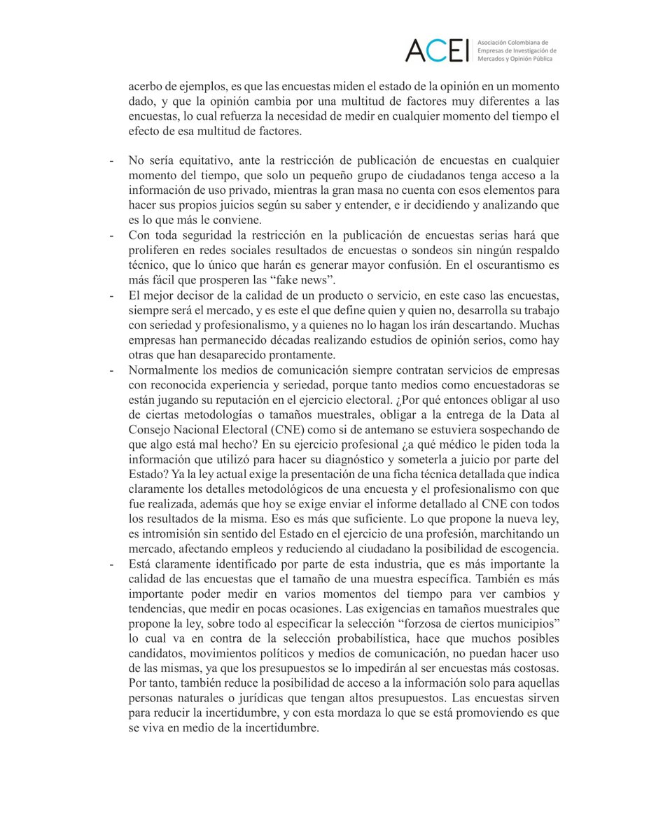 cifrasyconcepto's tweet image. Comunicado a la opinión pública sobre el Proyecto de Ley 569 de 2025.