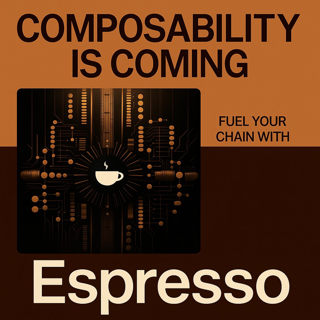 web4king.sign ๐งก๐ (@web4king13102) on Twitter photo Imagine blockchains are toy cities that canโt talk to each other. ๐ง
โ๏ธ <a href="/EspressoSys/">Espresso โ๏ธ</a> builds a magic train ๐ that connects them all, so kids (apps) can play, trade, and share instantly, with secret tunnels (privacy) and no line-cutters (fairness).
Web3 just got way more fun. ๐ Imagine blockchains are toy cities that canโt talk to each other. ๐ง
โ๏ธ <a href="/EspressoSys/">Espresso โ๏ธ</a> builds a magic train ๐ that connects them all, so kids (apps) can play, trade, and share instantly, with secret tunnels (privacy) and no line-cutters (fairness).
Web3 just got way more fun. ๐