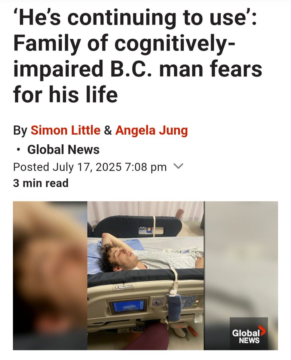 elenoresturko's tweet image. Eysiah is non-verbal, has been diagnosed with autism, paranoid schizophrenia & bipolar disorder, and has the IQ of a 5 year old.
Drug use is making the problem much worse & putting him at high risk of death from overdose.
Eysiah & thousands living on the streets & in…