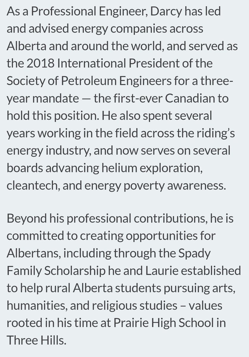 harryt59_harry's tweet image. The liberal candidate for Battle River-Crowfoot has a very impressive resume.
Lived and worked in the area is whole life.