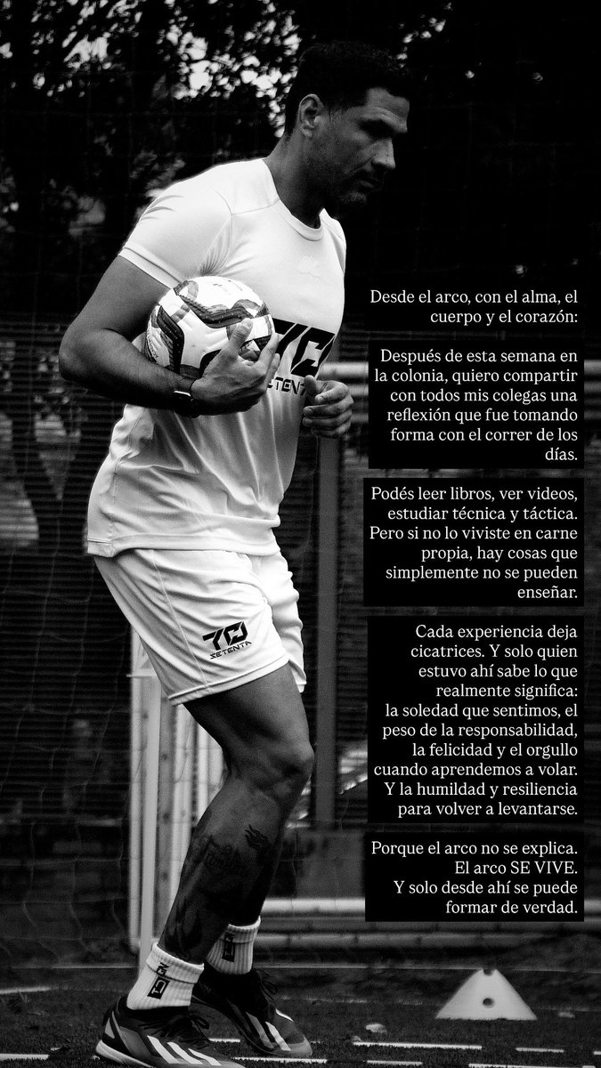 “Desde el arco, con el alma, el cuerpo y el corazón”