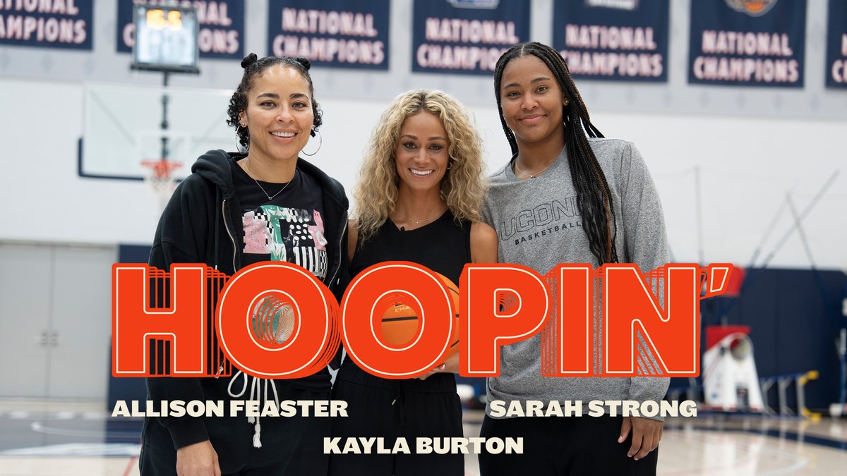 NBCSBoston's tweet image. ICYMI: Mother-daughter duo, former WNBA All-Star Allison Feaster and UConn Women's basketball NCAA national champion Sarah Strong join @Kay_Breezy22 on the latest episode of "Hoopin'" to reflect on their family legacy of basketball ๐
youtu.be/XzJtrGytJTQ