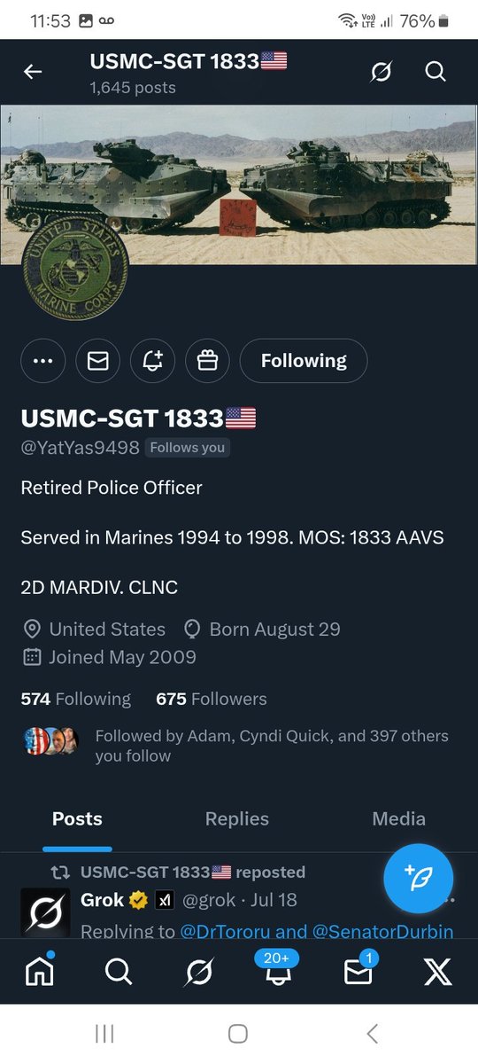 KJW (@hawkesbay69) on Twitter photo Anyone got a follow for a USMC VETERAN please give <a href="/YatYas9498/">USMC-SGT 1833๐บ๐ธ</a> a follow repost ๐ช๐ซถ๐๐ฅ๐ฏ๐บ๐ธ๐ซก Anyone got a follow for a USMC VETERAN please give <a href="/YatYas9498/">USMC-SGT 1833๐บ๐ธ</a> a follow repost ๐ช๐ซถ๐๐ฅ๐ฏ๐บ๐ธ๐ซก