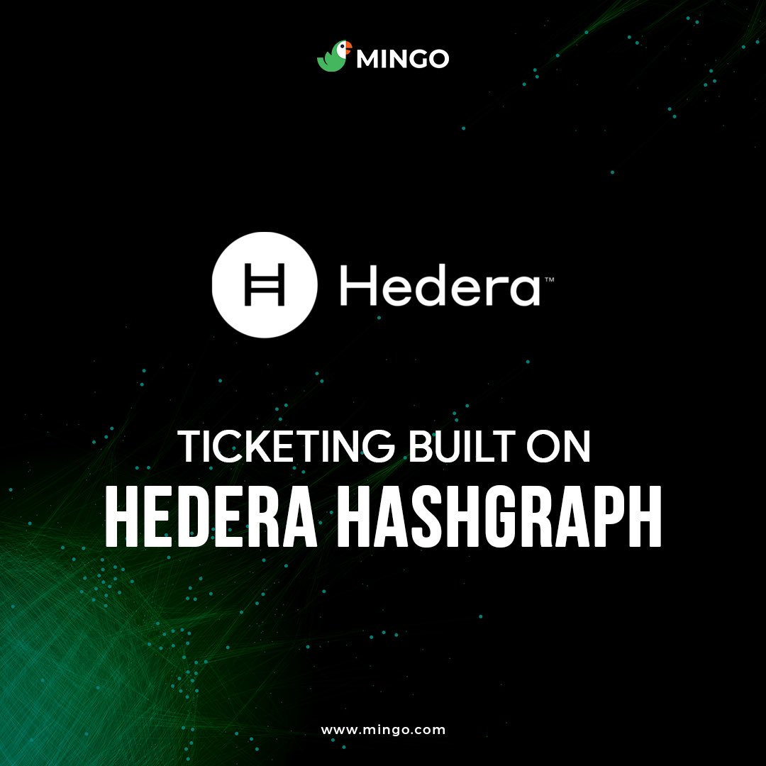 $HBAR making moves? Makes sense

MINGO has been here since the beginning

Built on @Hedera for speed, low fees and unmatched scalability

We’re here for real adoption not empty hype

When Hedera wins, so do all the projects in its ecosystem!

#MINGO #HBAR #Hedera #Ticketing