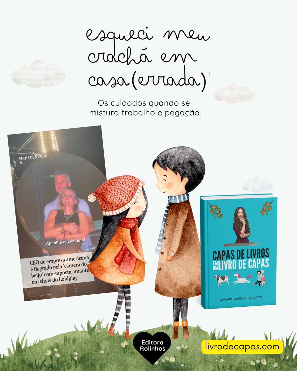 redator's tweet image. recomendo: livrodecapas.com