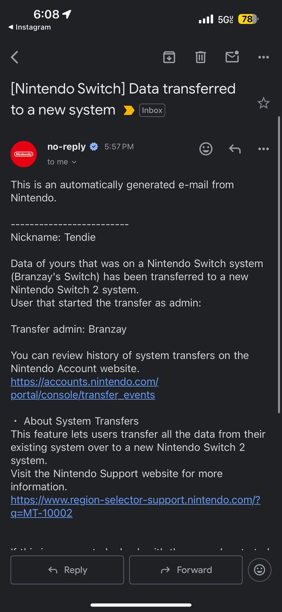 attliar's tweet photo. i had a switch for less than a year atp it’s not even my account anymore https://t.co/6KCPkQ8ovP