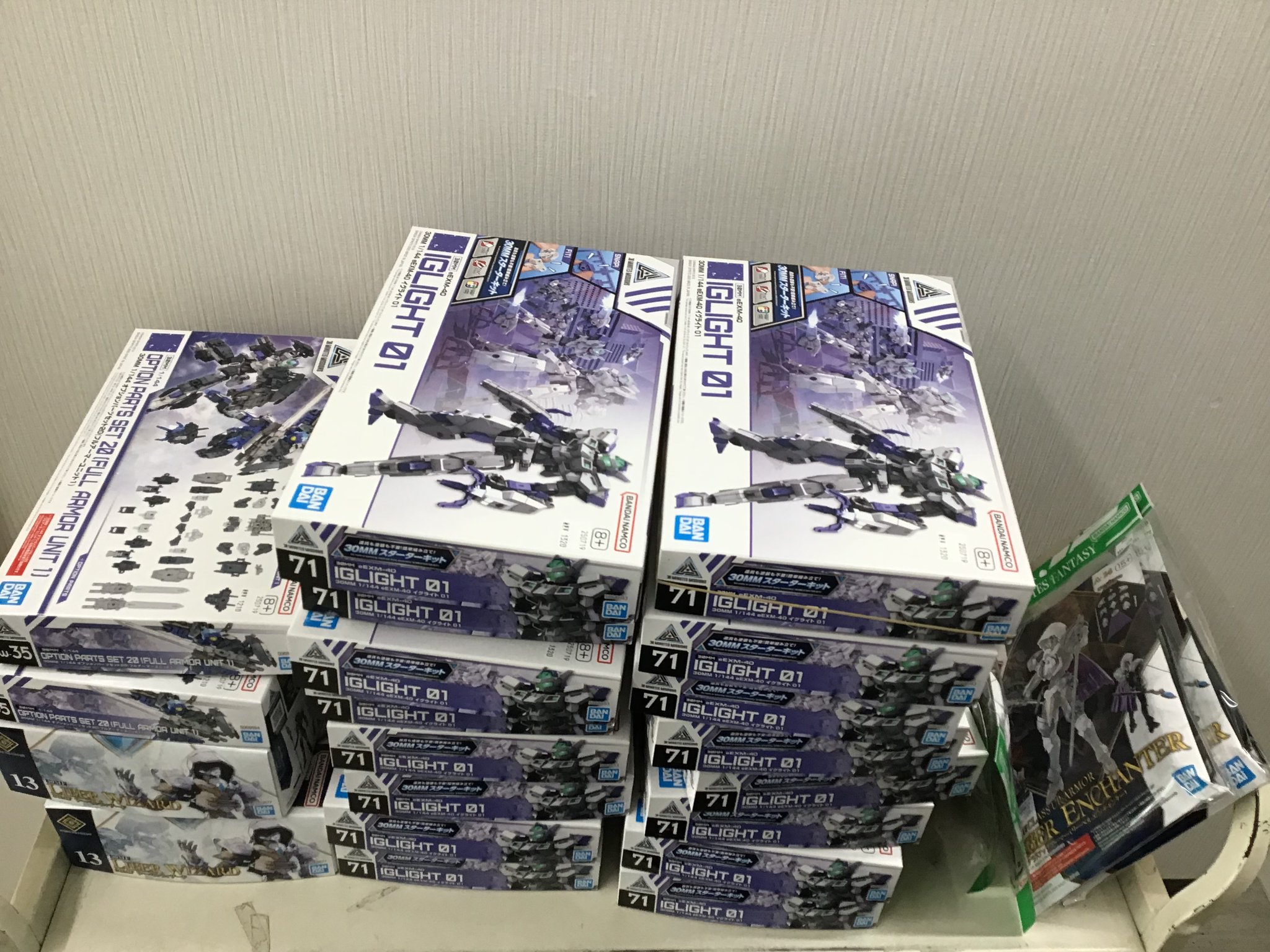 未開封新品 30MF リーベルナイト＋オプション4種＋エフェクト 合計6個セット まちキャラ秋葉原店 on X: 