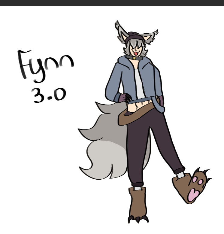 BasicallyBB_s's tweet photo. Finally working on my ZZZ insert again and I actually have a concept for him, that he is a miner! I wanted his shoes to be used for digging but also look like claws...if that makes sense?? He has claws on his hands and wears gloves! I also made him more wolf/fox than doggo https://t.co/72buPj9AKA