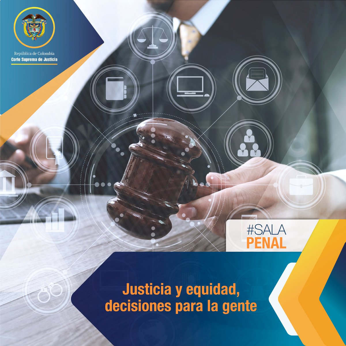 La presidenta de la #SalaPenal Myriam Ávila Roldán, votó desfavorable el borrador de proyecto de ley sobre tratamiento penal diferenciado para grupos armados, por falta de discusión y claridad en su impacto, entre otras razones.
Ver comunicado: acortar.link/IH0vi8