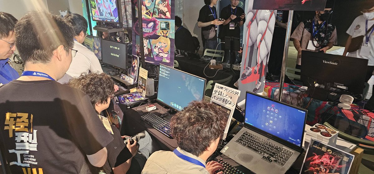 waywaystudio's tweet image. Hey everyone! We are showcasing the newest version of #Aksun at #BitSummit13th Come sheck us out at Booth 1F-D43. Right next to the main stage.
store.steampowered.com/app/3129360/Ak…