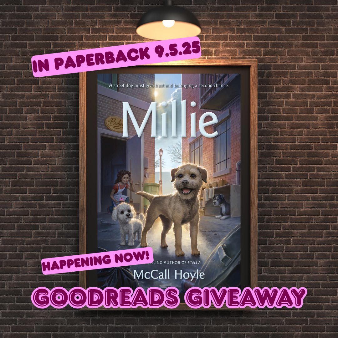 Hop on Goodreads for a chance to win a copy of the MILLIE paperback releasing 9.5 with BONUS chapters from Big Guy’s point of view. 🐶💕
#goodreads #giveaway #GiveawayAlert