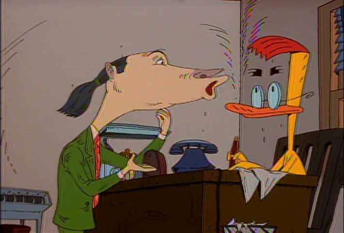 duckman_bot's tweet image. 4x23 - How to Suck in Business Without Really Trying 00:04:48