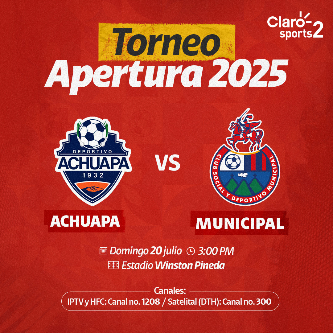 ¡El Torneo de Apertura ya arrancó!
Este finde se vive al máximo el futbol por Claro sports 2. 

Miralo aquí. 👇🏼
clarovideo.com/guatemala/clar…