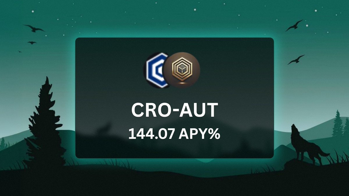compoundrdotapp's tweet image. Vault of the day:

$CRO - $AUT 🔥

APY: 144.07% 🧠

TVL: $8,090 💵

ENDS: 23rd September 🗓️

Farm smarter on CompoundR 🧑‍🌾